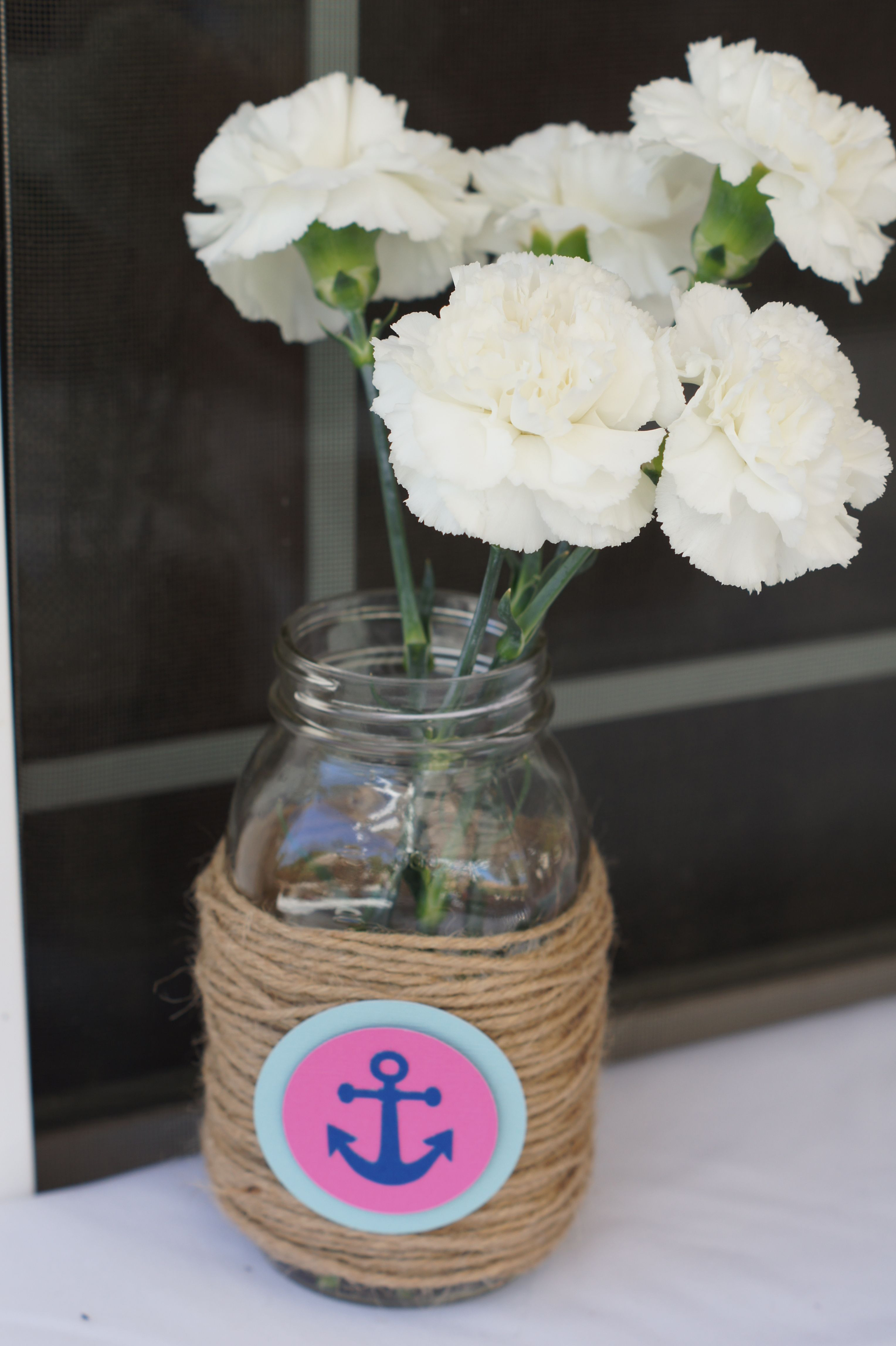29 attractive Twine Wrapped Vase 2024 free download twine wrapped vase of twine around jars with flowers cute decor idea nautical themed in twine around jars with flowers cute decor idea