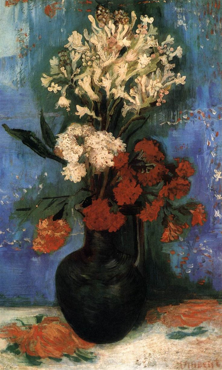 30 Fashionable Van Gogh Flowers In A Blue Vase 2024 free download van gogh flowers in a blue vase of 1061 best vicent van gogh pintor images on pinterest artworks throughout art of the day van gogh vase with carnations and other flowers summer oil on canva