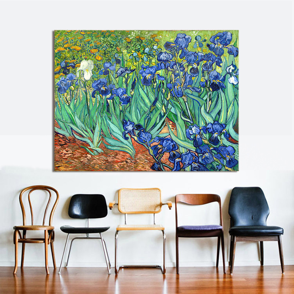 30 Fashionable Van Gogh Flowers In A Blue Vase 2024 free download van gogh flowers in a blue vase of hdartisan impressionist canvas art van gogh irises 1889 modern wall throughout hdartisan impressionist canvas art van gogh irises 1889 modern wall pictures