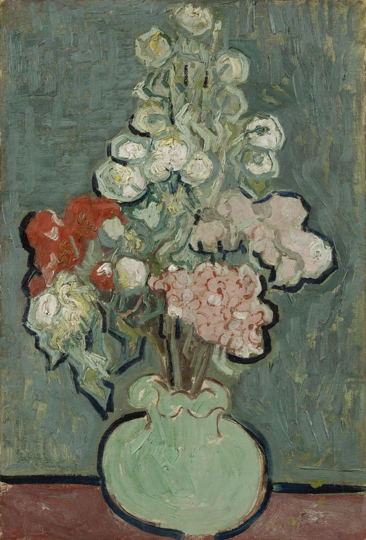 Van Gogh Irises In Vase Of 257 Best Paintings Vincent Van Gogh Images On Pinterest Regarding Vincent Van Gogh Vase Of Flowers