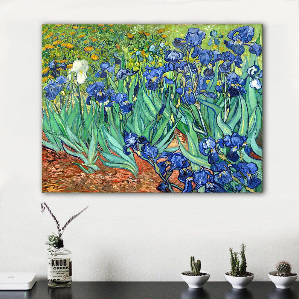 11 Best Van Gogh Irises In Vase 2024 free download van gogh irises in vase of hdartisan impressionist canvas art van gogh irises 1889 modern wall pertaining to hdartisan impressionist canvas art van gogh irises 1889 modern wall pictures for 