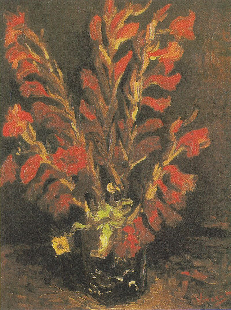 11 Best Van Gogh Irises In Vase 2024 free download van gogh irises in vase of van gogh vase mit roten gladiolen 1886 van gogh pinterest inside van gogh vase mit roten gladiolen 1886
