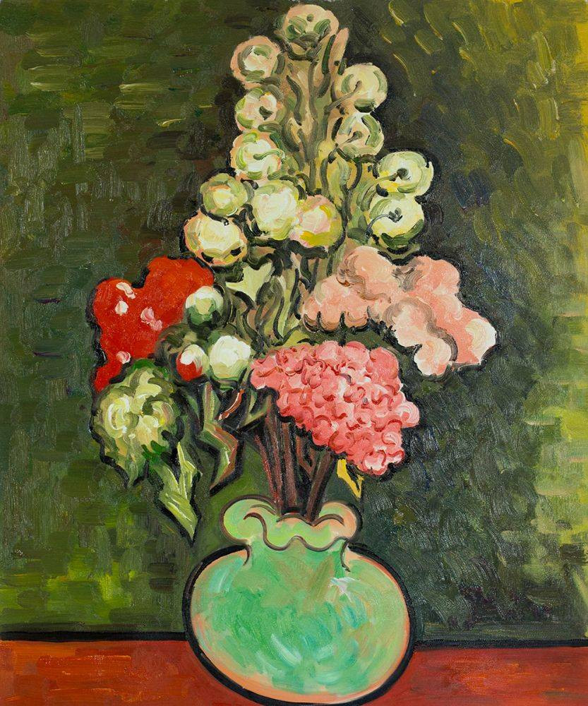 11 Best Van Gogh Irises In Vase 2024 free download van gogh irises in vase of vincent van gogh roses intended for vincent van gogh still life vase with rose mallows hand painted vincent van gogh