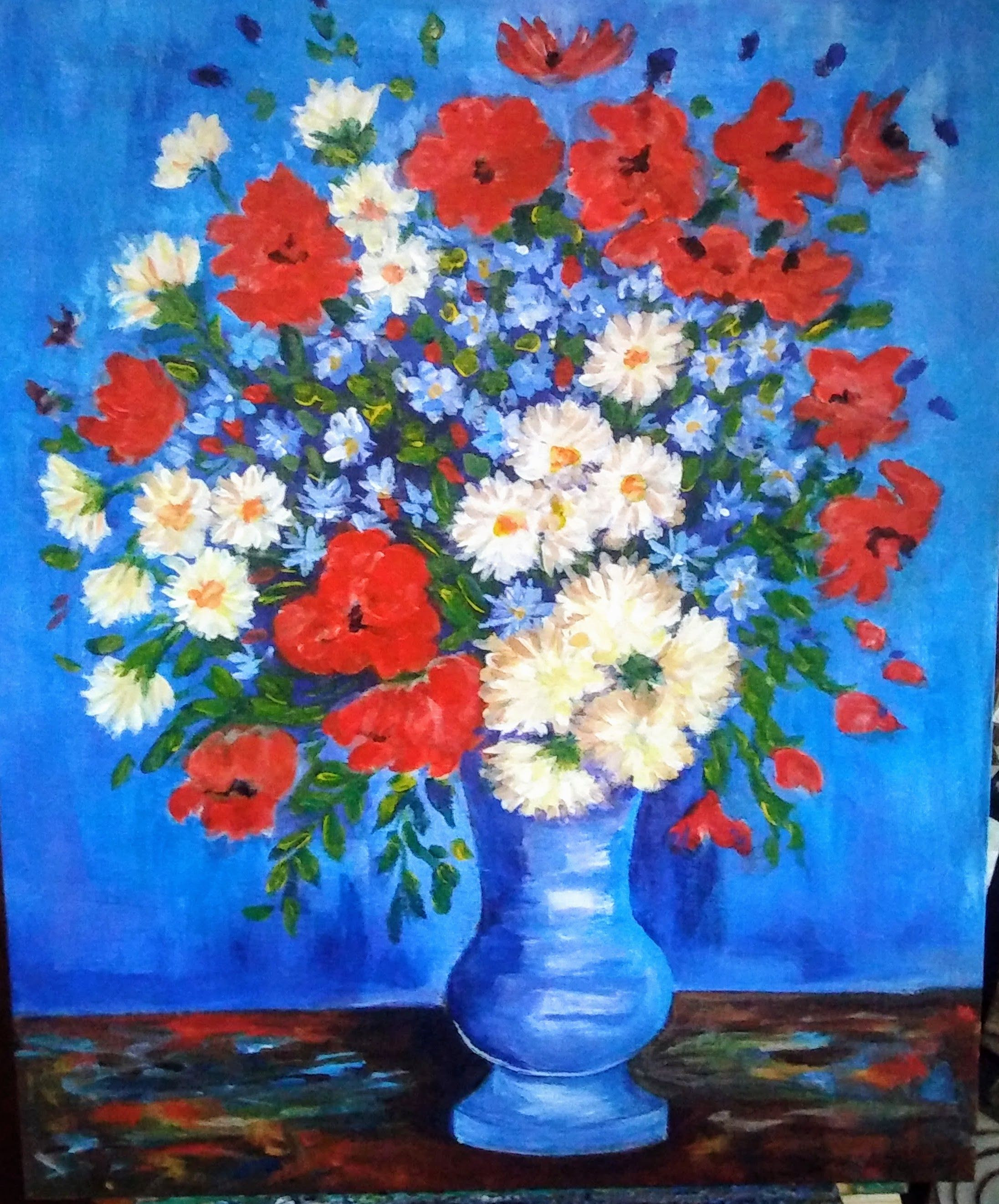 29 Fantastic Van Gogh Poppies Vase 2024 free download van gogh poppies vase of van gogh corn flowers was painted by christine gerst from one of within van gogh corn flowers was painted by christine gerst from one of over 270 lessons we have on 