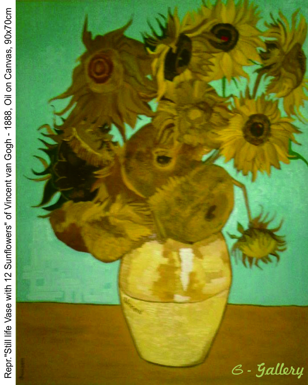 11 attractive Van Gogh Sunflowers In Vase 2024 free download van gogh sunflowers in vase of repr still life vase with twelve sunflowers reproduksi van gogh pertaining to close up
