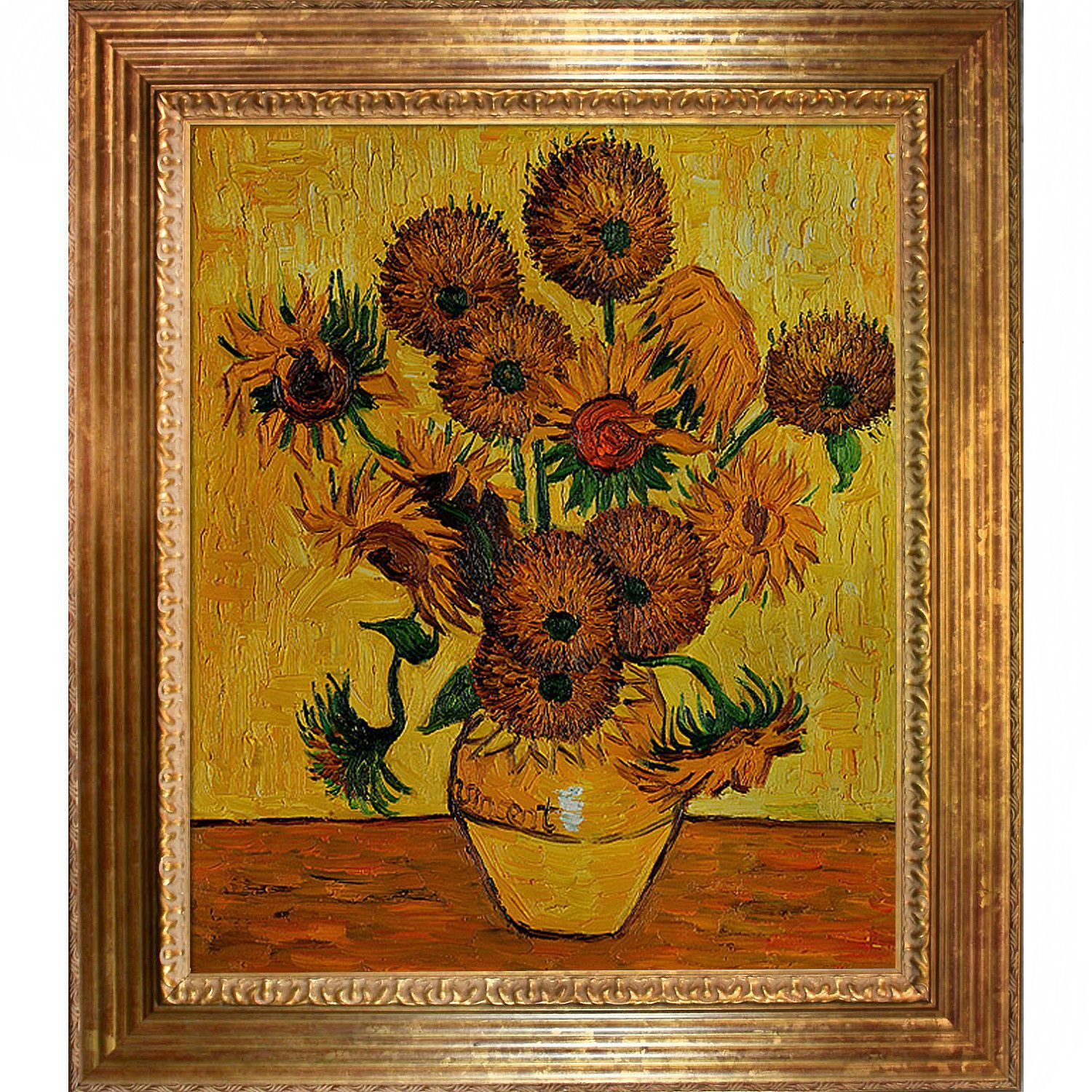 22 Stunning Van Gogh Vase Of Sunflowers 2024 free download van gogh vase of sunflowers of giclee print incorniciato art print by georgie 24x18in in vase with fifteen sunflowers by vincent van gogh framed painting