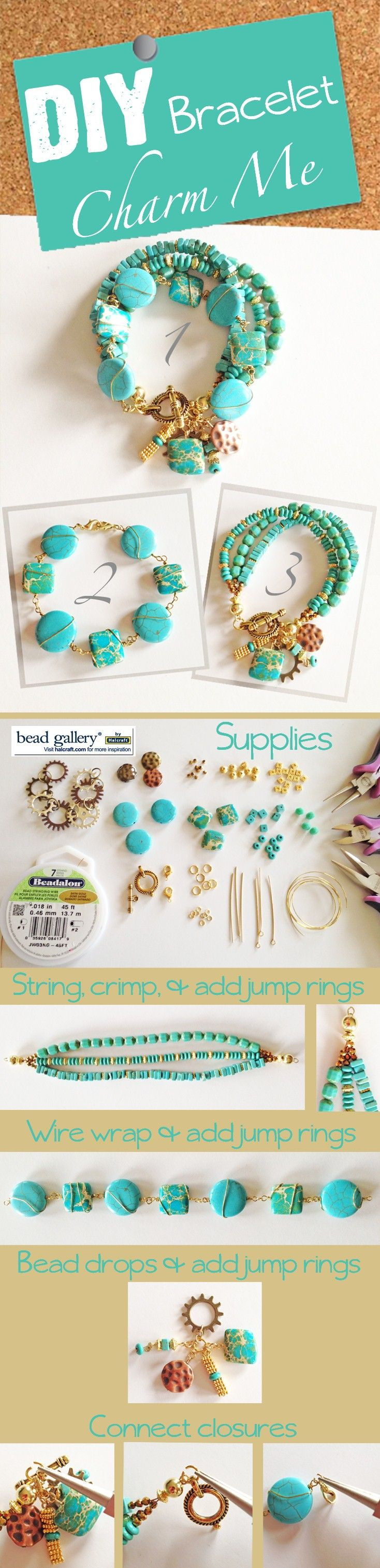 vase filler beads michaels of 157 best tutorials images on pinterest furniture redo painted within diy jewelry charm me turquoise bracelet t