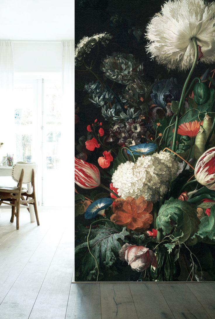 24 Spectacular Vase Of Flowers by De Heem Mural