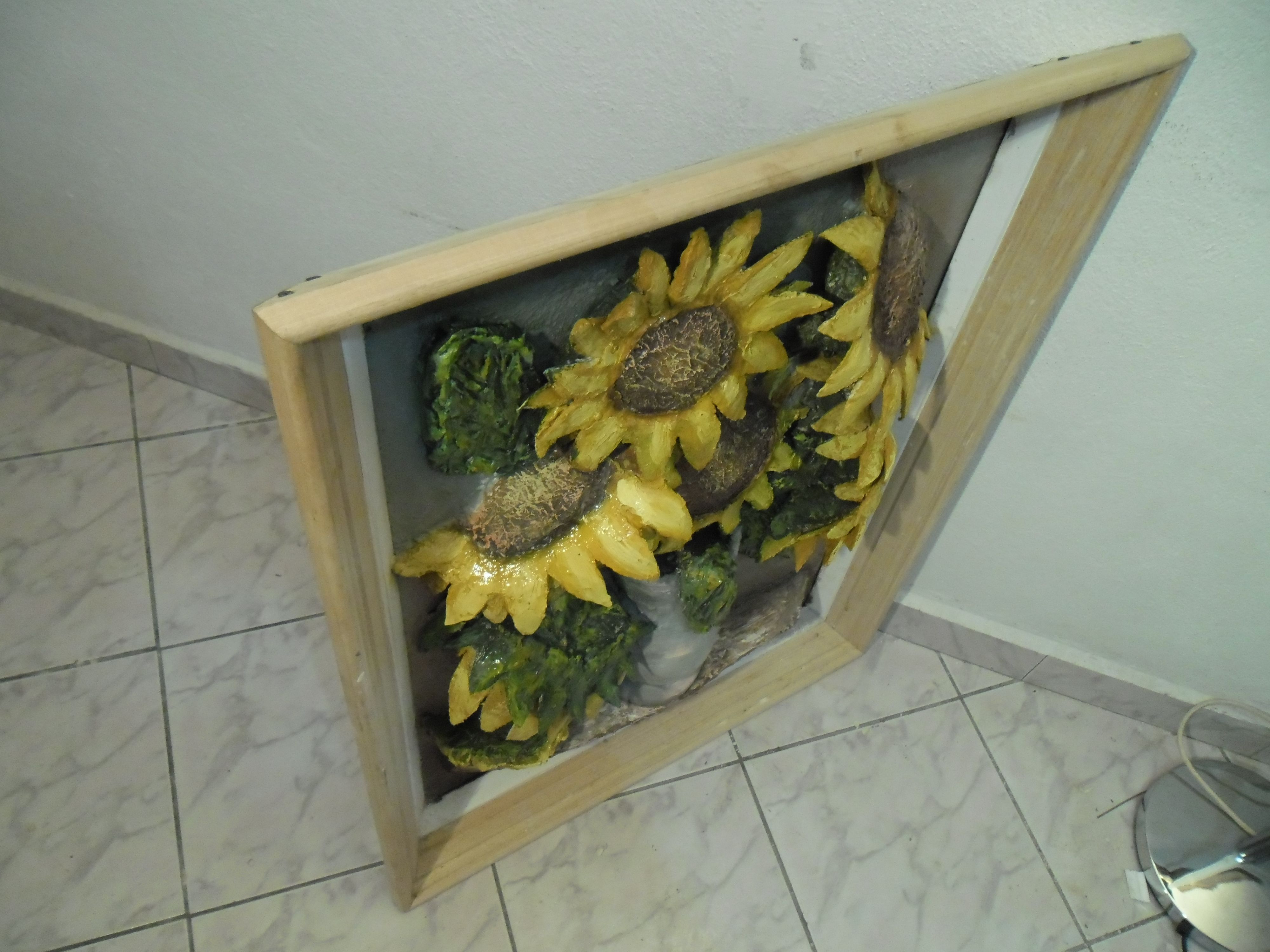 vase of sunflowers painting of top view of the sunflower vase painting adamart paintings bas inside top view of the sunflower vase painting