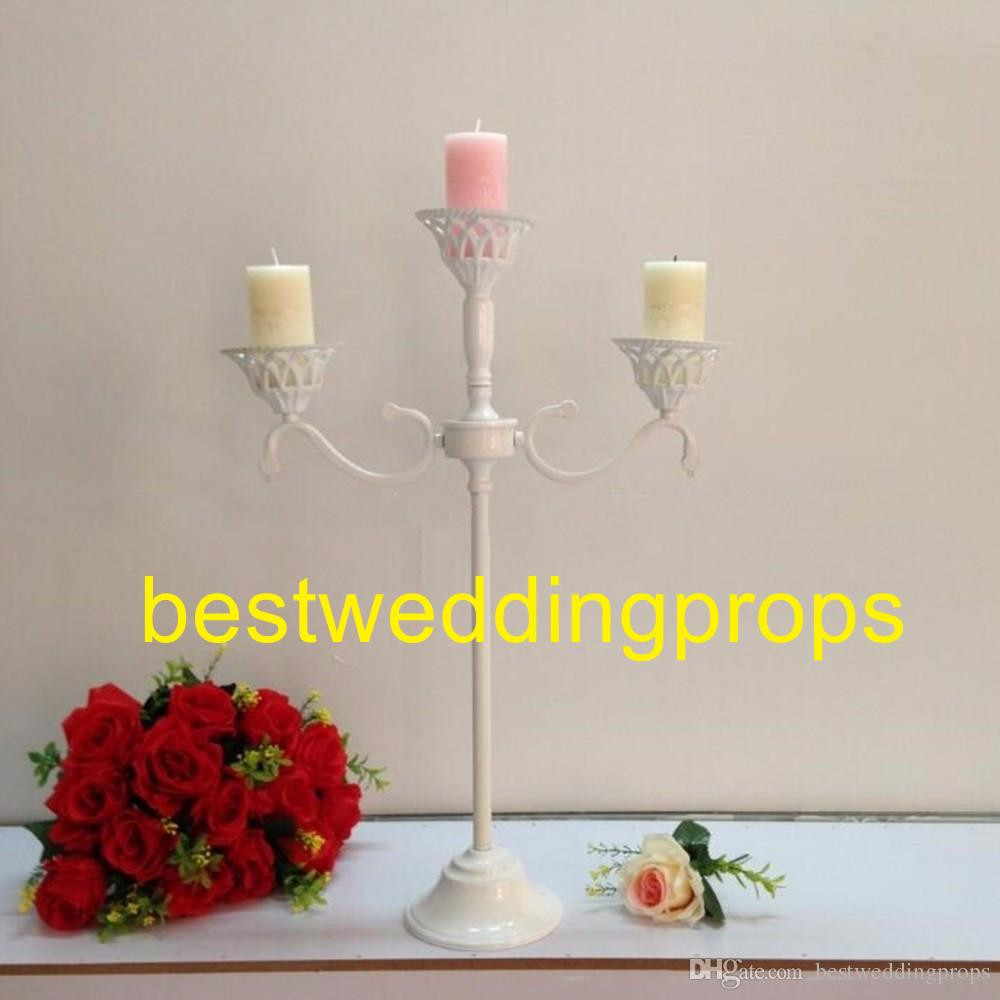 Vase On Stand Of White Metal Candle Holders Flower Vase Rack Candle Stick Wedding In White Metal Candle Holders Flower Vase Rack Candle Stick Wedding Table Centerpiece event Road Lead Candle Stands Best0317 Western Party Decorations Western