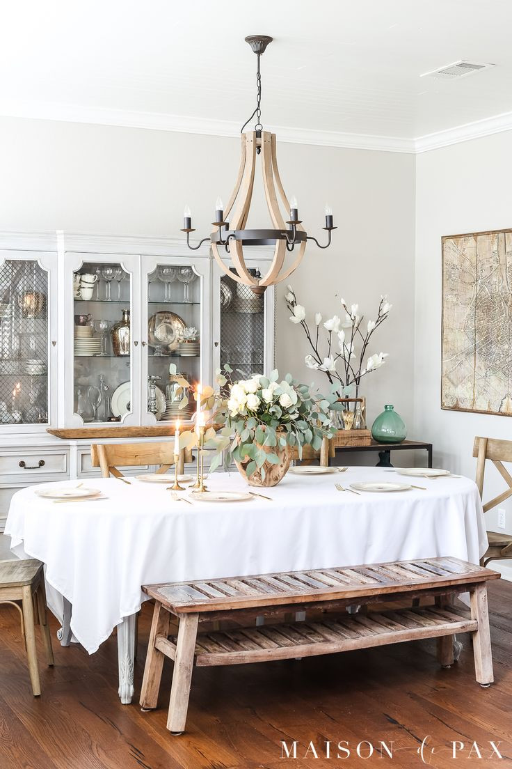 24 Popular Vase Turned Dining Table Magnolia 2024 free download vase turned dining table magnolia of 538 best kitchens and dining spaces images on pinterest country regarding gorgeous french country dining room white roses and eucalyptus centerpiece make