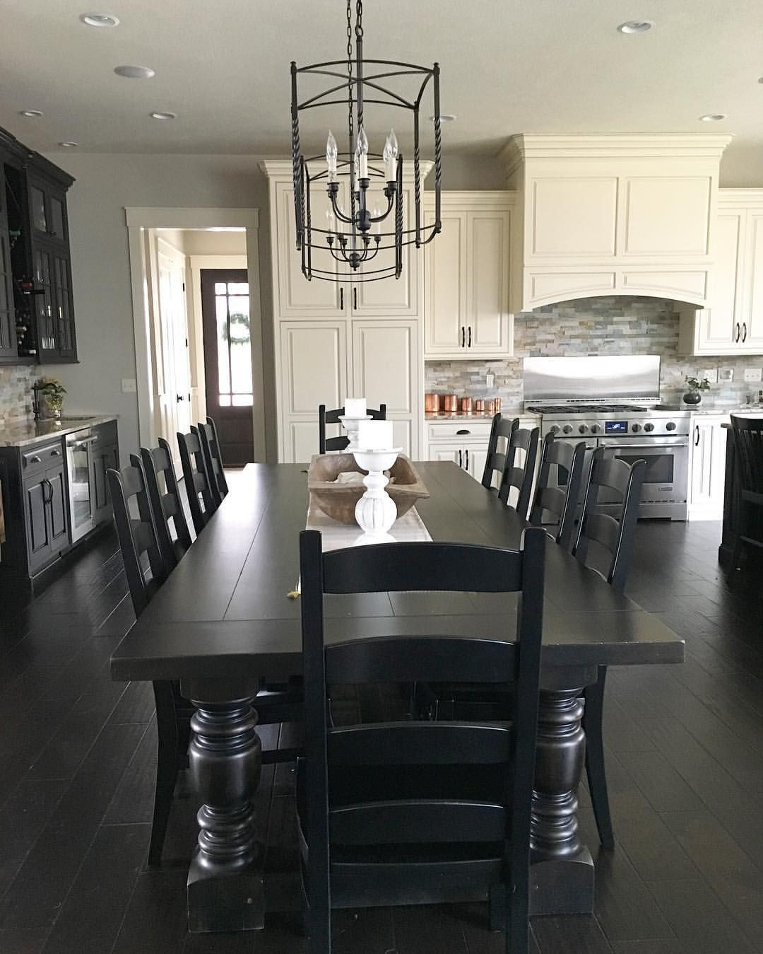 11 Awesome Vase Turned Dining Table 2024 free download vase turned dining table of black and white modern farmhouse kitchen with long dining table within black and white modern farmhouse kitchen with long dining table see this instagram photo by