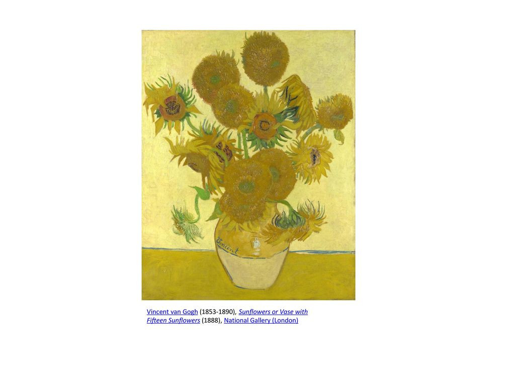 30 Unique Vase with Fifteen Sunflowers 2024 free download vase with fifteen sunflowers of color theory day ppt download pertaining to 18 vincent van gogh sunflowers or vase with fifteen sunflowers 1888 national gallery london