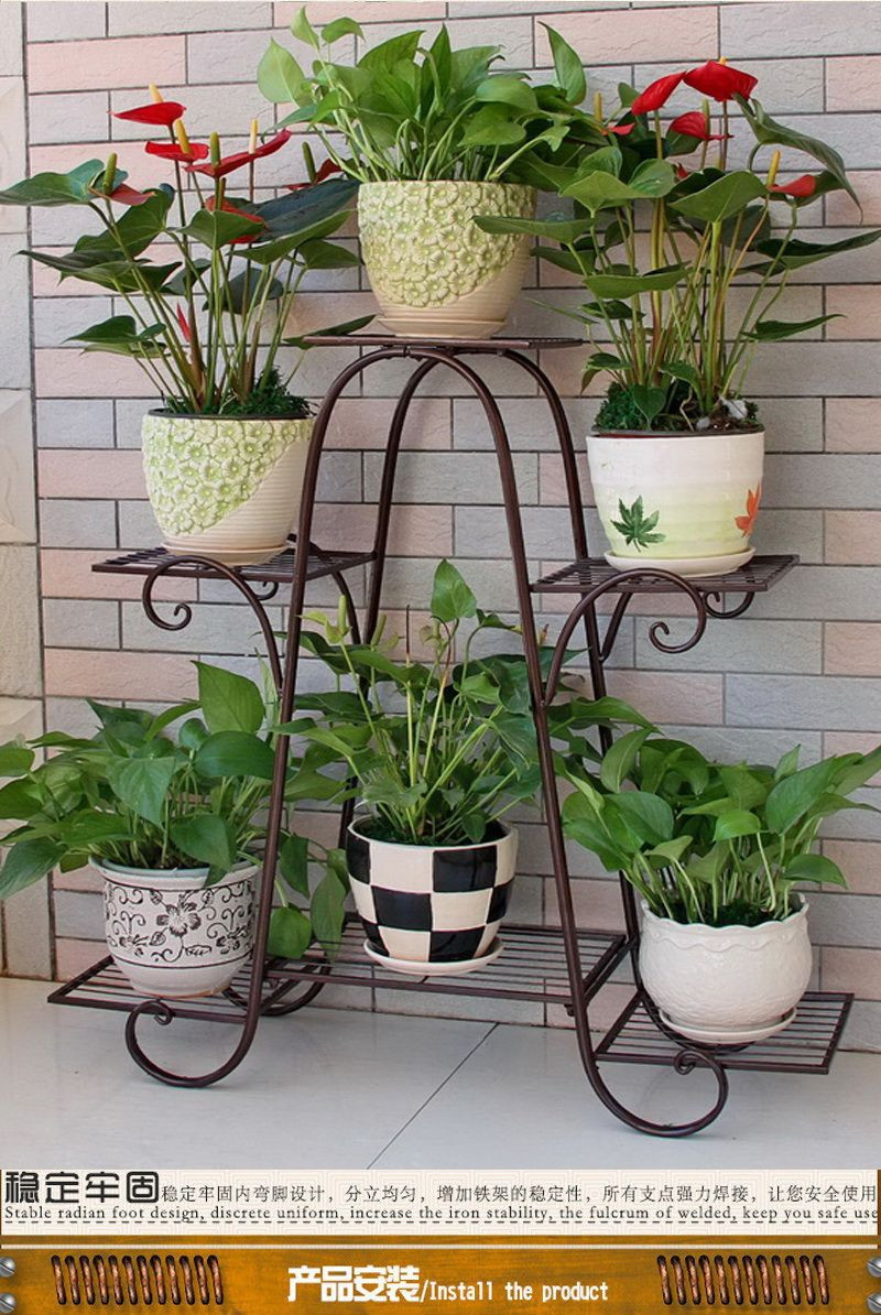 30 Popular Vase with Iron Stand 2024 free download vase with iron stand of 6 layers of iron flower shelf plant holder flower pot holder balcony regarding 6 layers of iron flower shelf plant holder flower pot holder balcony living room indoor