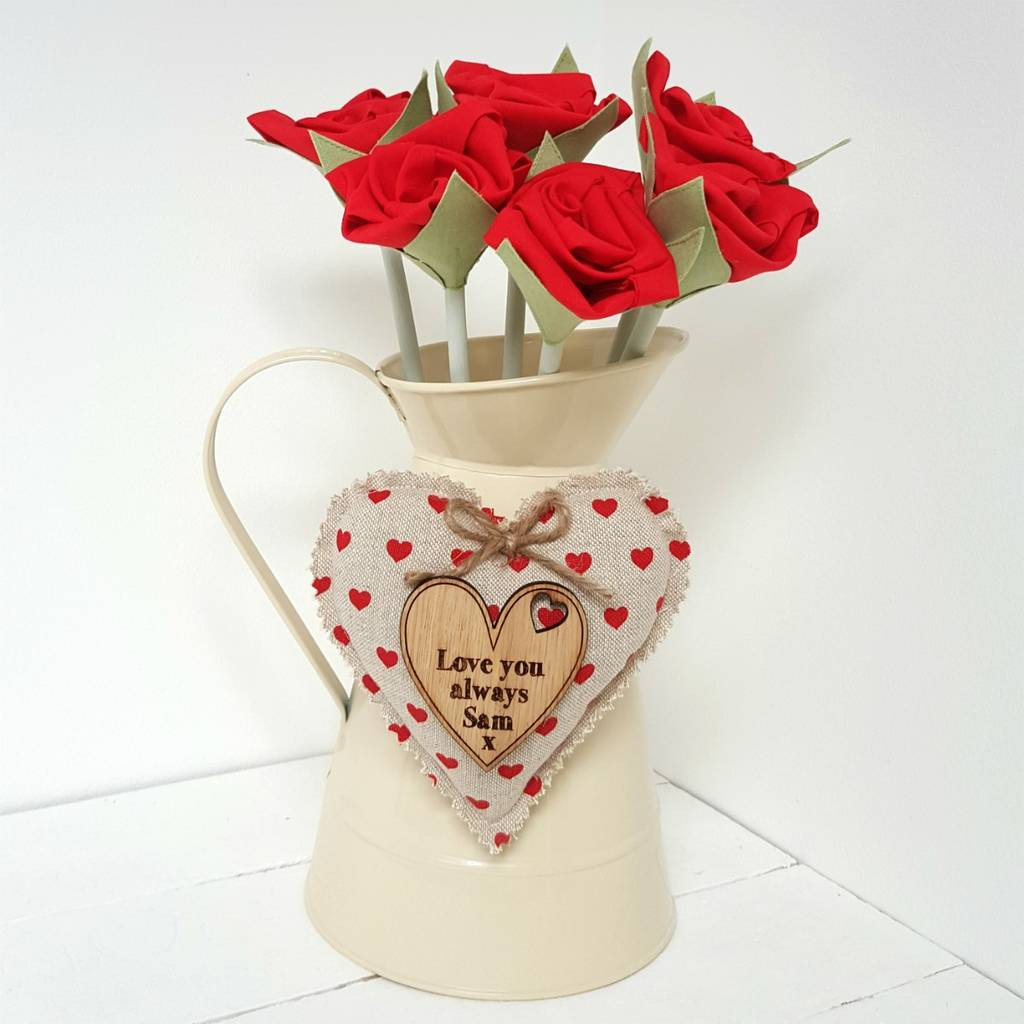 18 Perfect Vase with Red Roses 2024 free download vase with red roses of cotton anniversary red roses in jug with engraved tag by little inside cotton anniversary red roses in jug with engraved tag