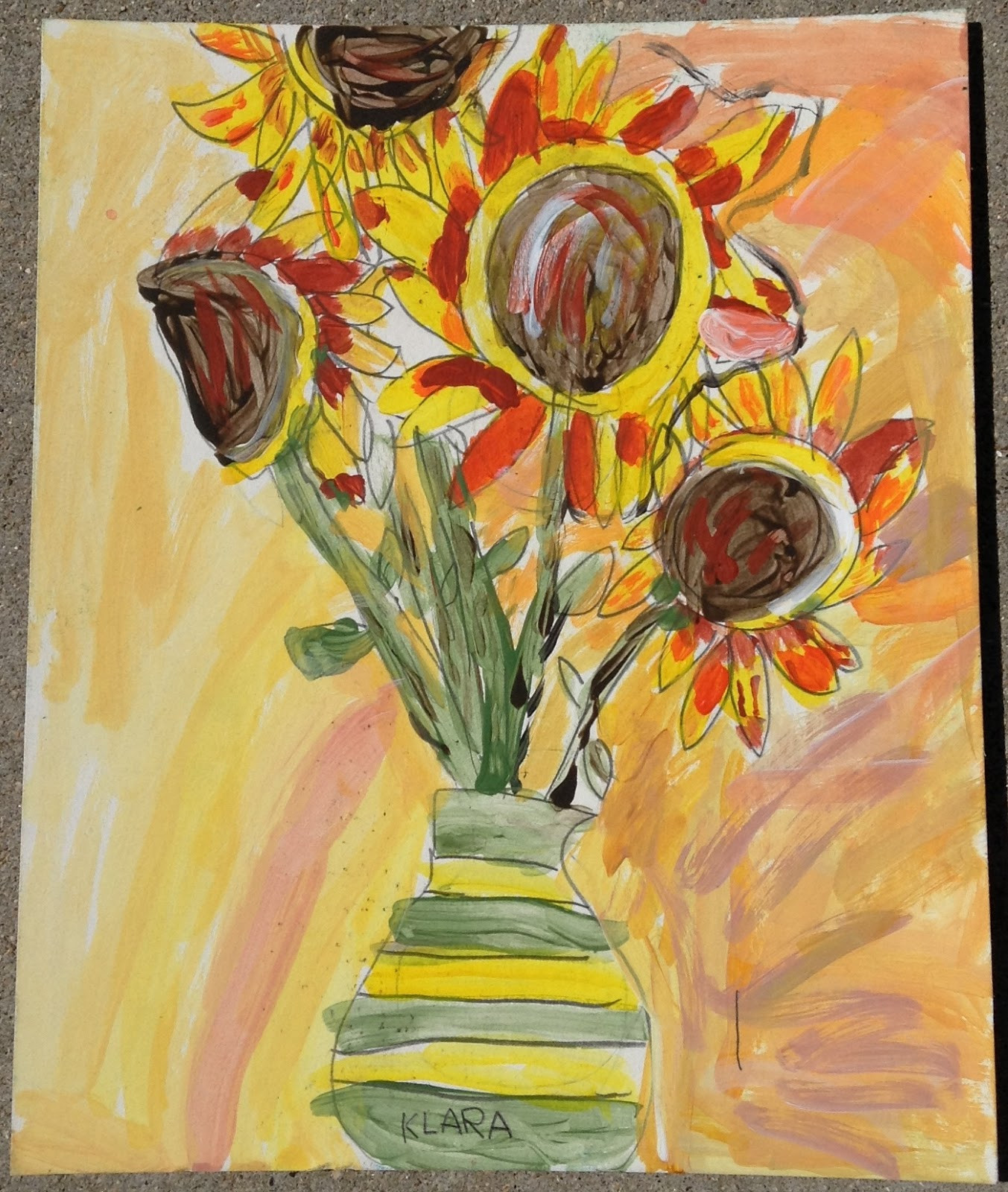 10 Lovable Vincent Van Gogh Vase with Twelve Sunflowers 2024 free download vincent van gogh vase with twelve sunflowers of on the needles 2013 inside since van gogh painted lots and lots of sunflowers this isnt a copy of any particular picture instead the teacher b