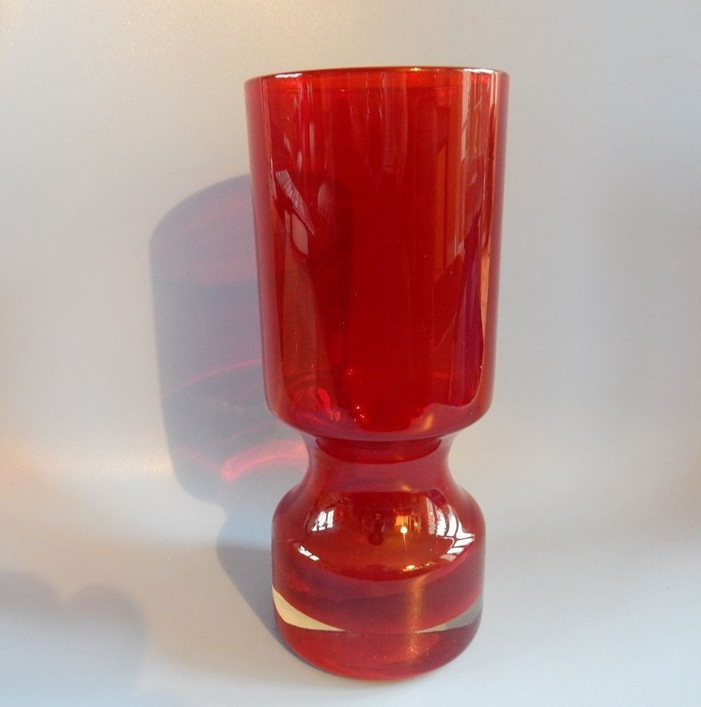 vintage brass vase of orange glass vase vintage images stunning vintage 1960s ruby red for orange glass vase vintage images stunning vintage 1960s ruby red alsterfors swedish glass vase