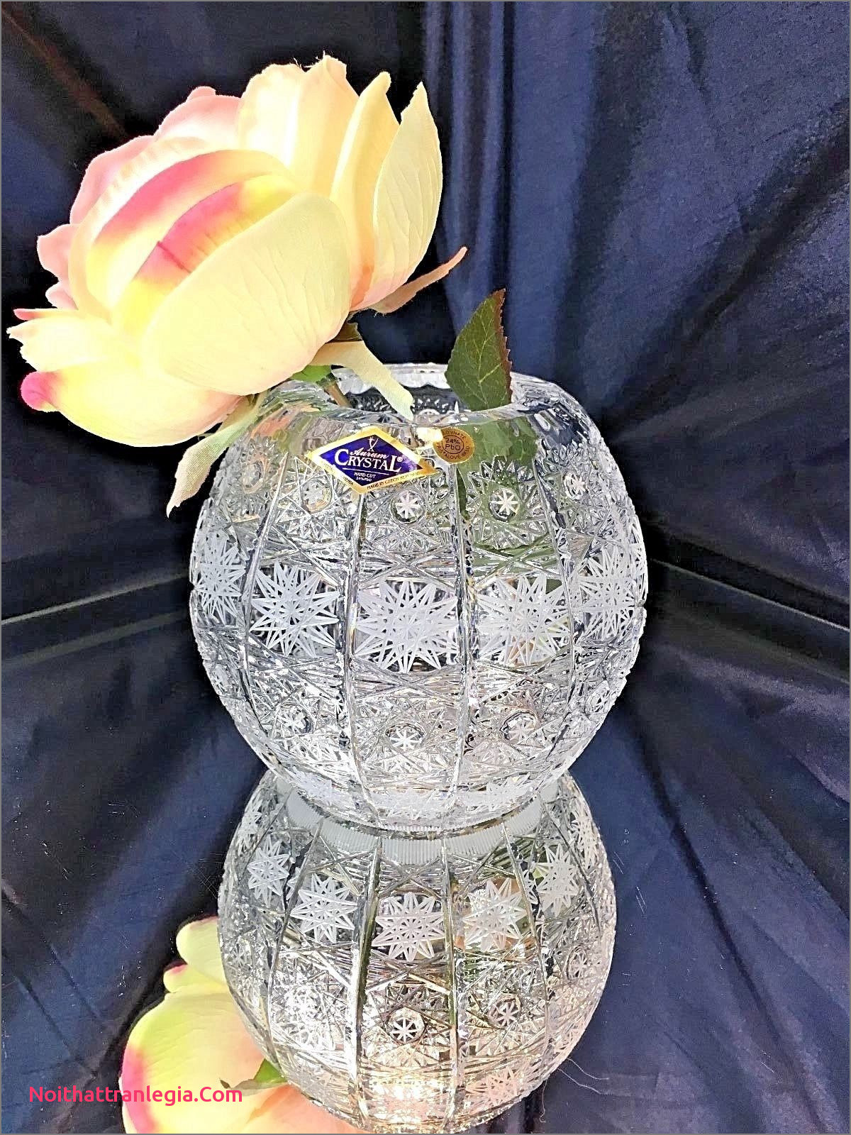 vintage cut glass vase of 20 cut glass antique vase noithattranlegia vases design pertaining to tosimplyshop crystal glass vase european vintage hand cut 5 bohemia aurum crystal