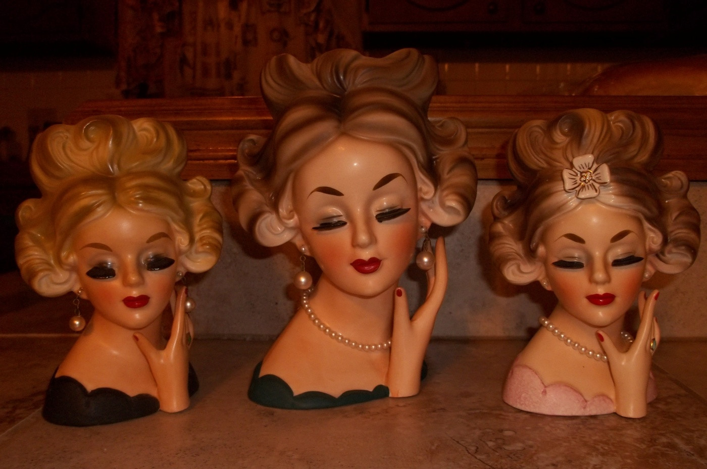 10 Popular Vintage Girl Head Vase 2024 free download vintage girl head vase of lovely ladies vintage head vases i antique online intended for i purchased a 300 collection a little while back and ive been busy selling most of them here are a fe