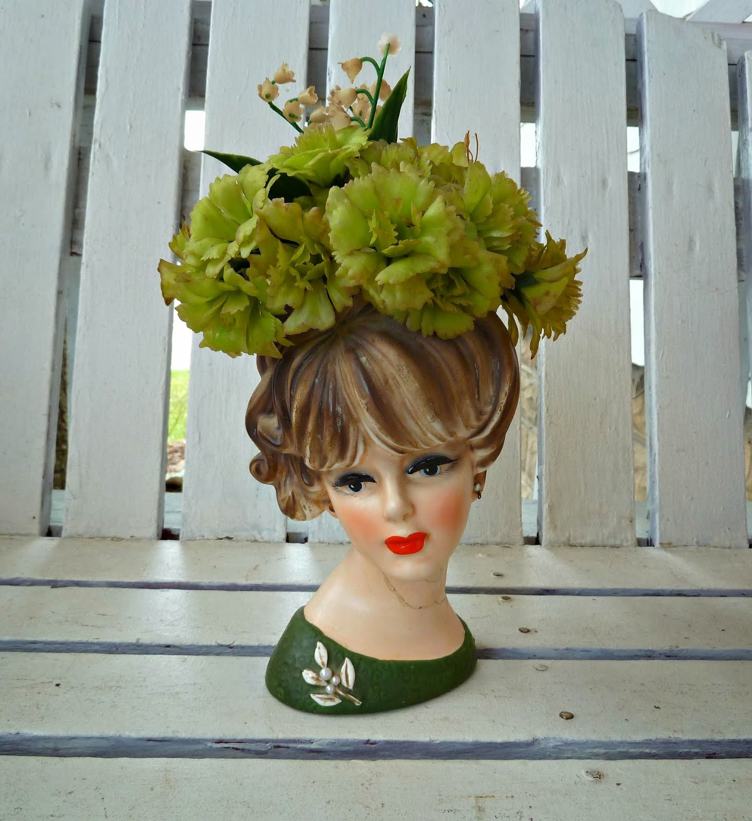 10 Popular Vintage Girl Head Vase 2024 free download vintage girl head vase of old glory cottage easter decorations pertaining to ac299c2a5lady head vasesac299c2a5