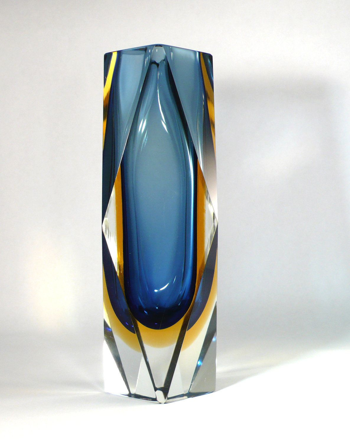 25 Spectacular Vintage Murano Glass Vase 2024 free download vintage murano glass vase of vintage murano sommerso triple faceted vase in blue places to regarding vintage murano sommerso triple faceted vase in blue