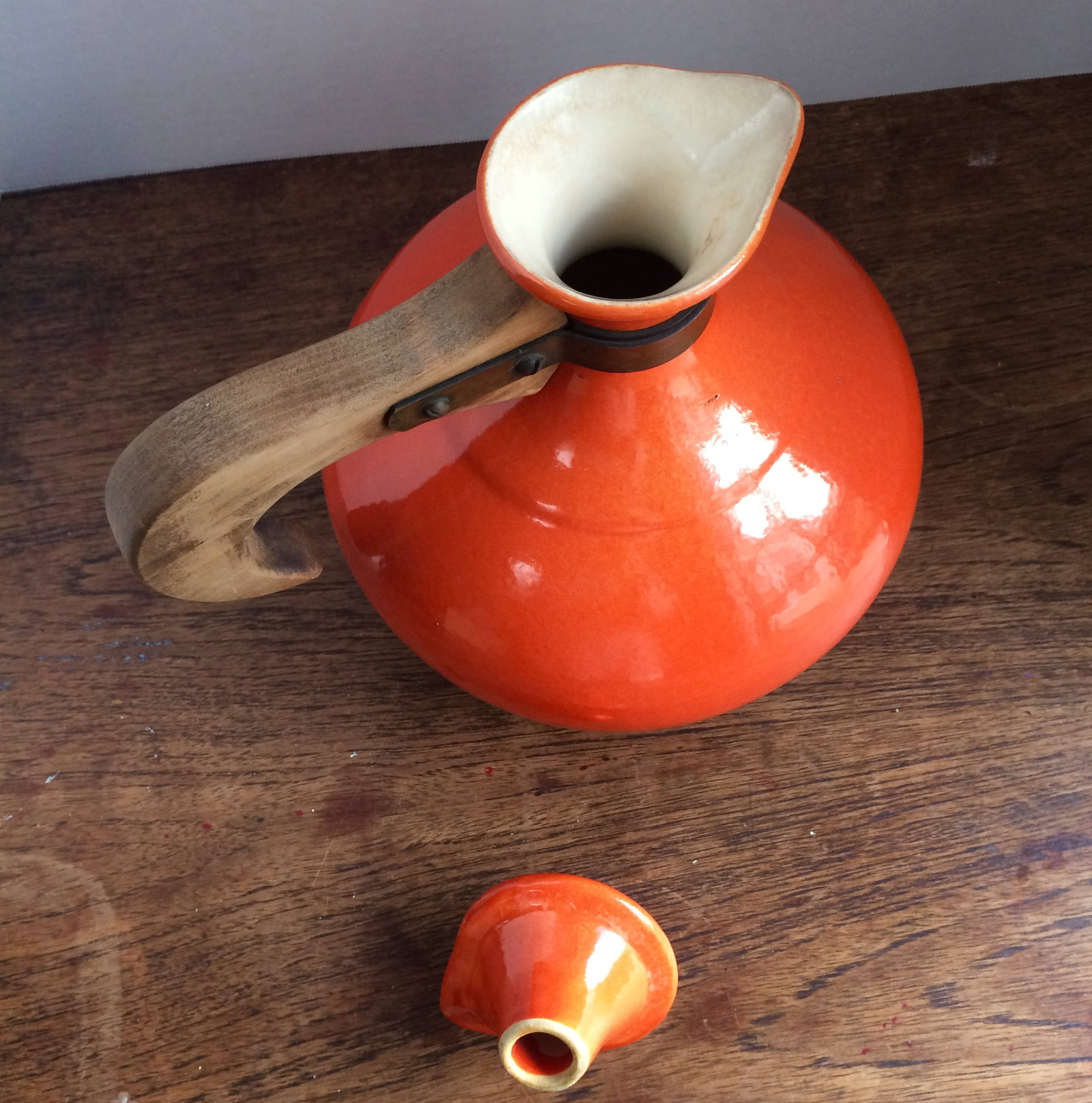 18 attractive Vintage Red Wing Vases 2024 free download vintage red wing vases of orange pitcher carafe with lid red wing stoneware 565 coffee etsy throughout image 6