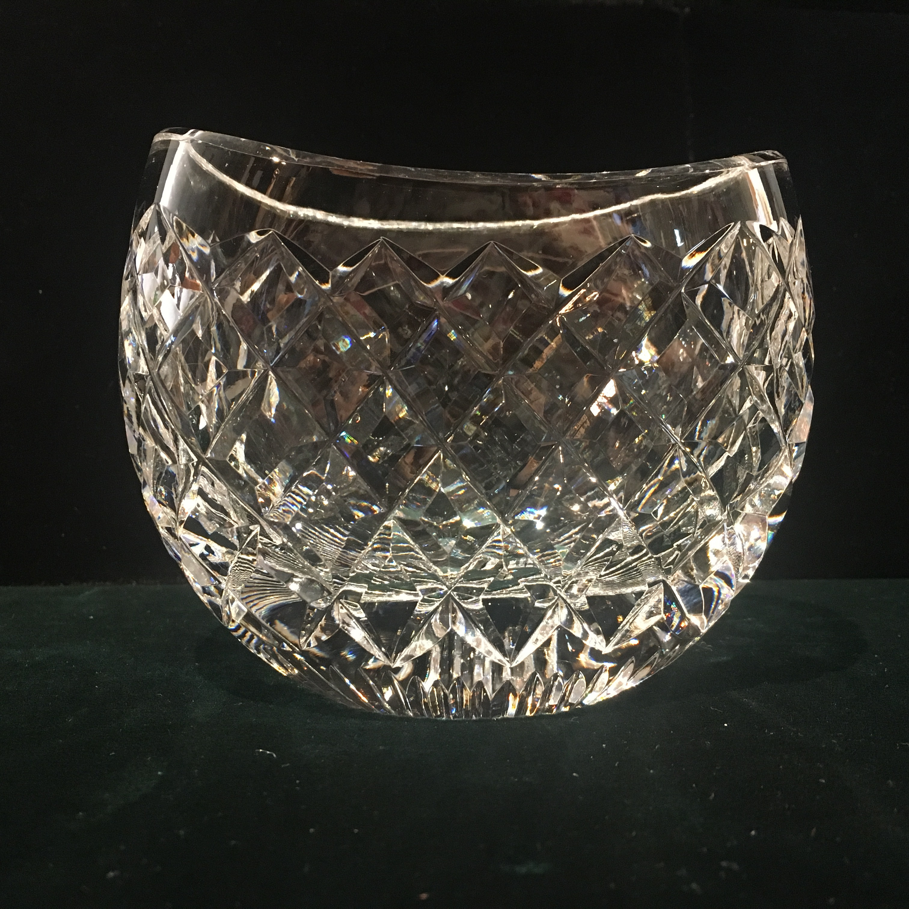 Waterford Balmoral Vase Of Waterford Crystal Footed Bowl Balmoral Consignment Canada Regarding Waterford Crystal Oval Vase Alana
