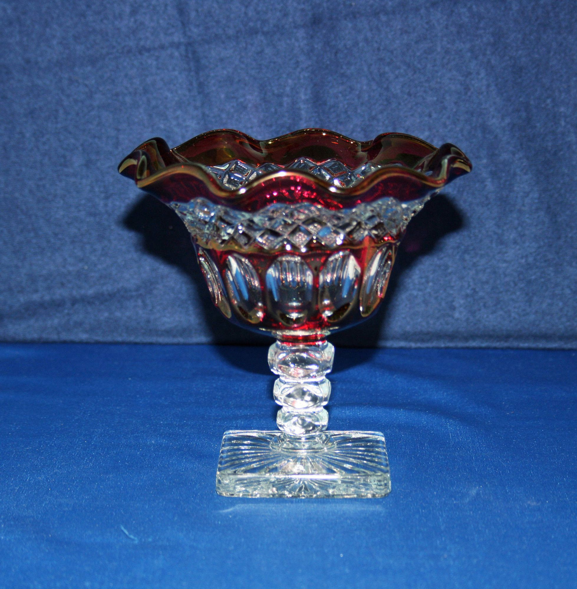 17 Elegant Waterford Crystal Vase 14 Inch 2024 free download waterford crystal vase 14 inch of vintage pair 6 inch pressed glass candlesticks with hand c with regard to vintage westmoreland waterford crimped ruffle pedestal compote crystal ruby on cle