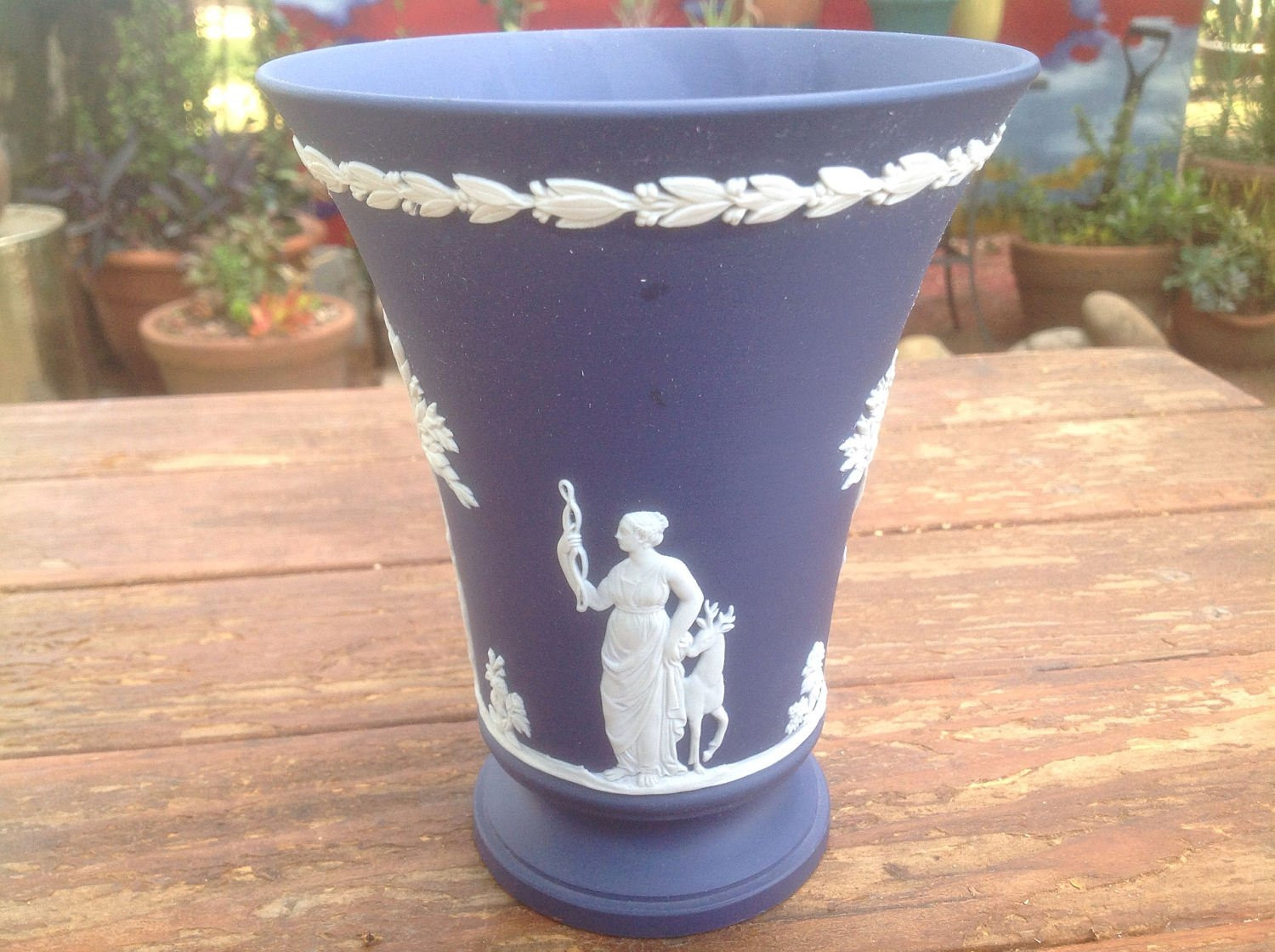 17 Unique Wedgwood Small Blue Vase 2024 free download wedgwood small blue vase of vintage dark blue wedgwood jasperware arcadian footed vase etsy with dc29fc294c28ezoom