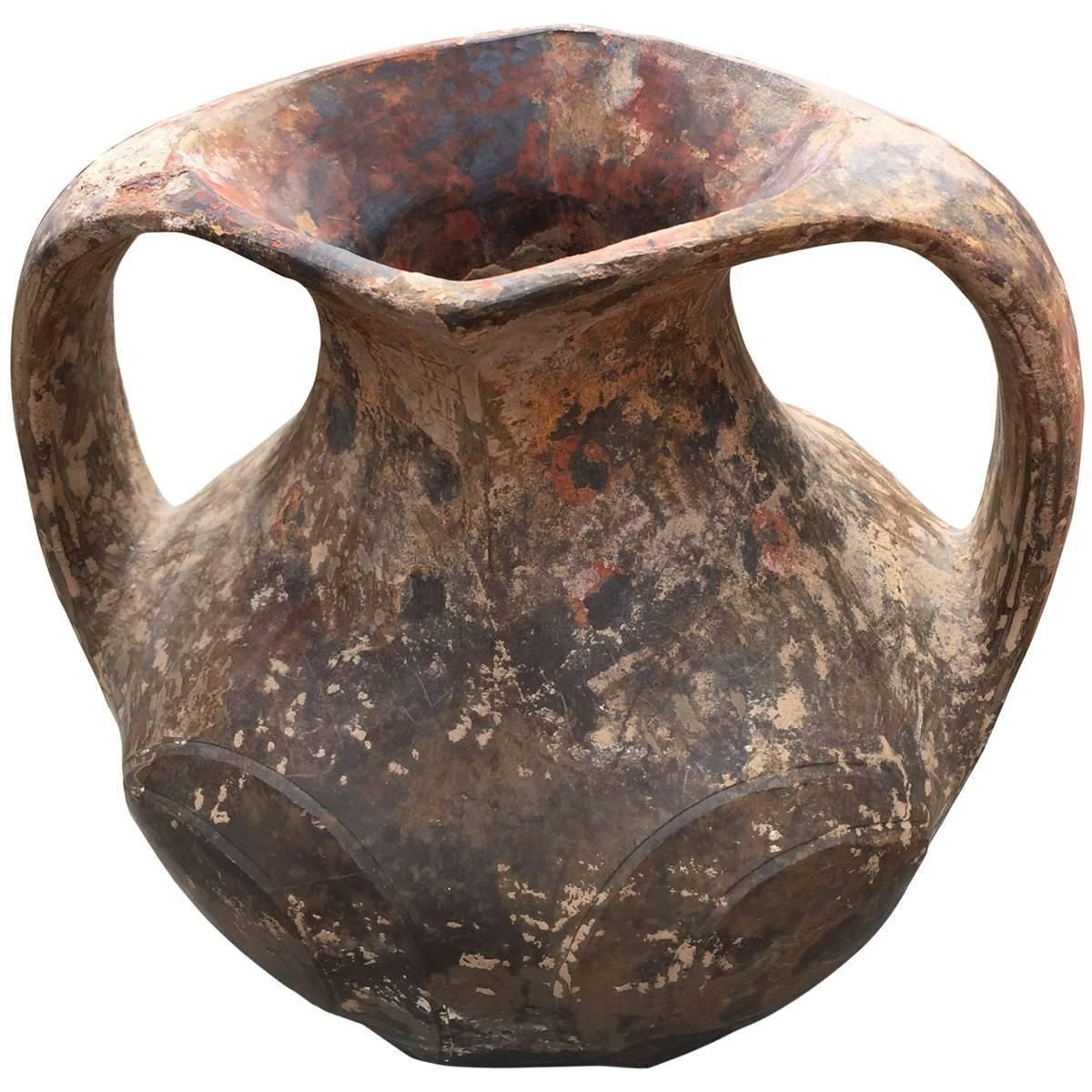 27 Nice Weller Pottery Vase 2024 free download weller pottery vase of weller pottery coppertone handled vase regarding china ancient amphora wine pot original as found condition