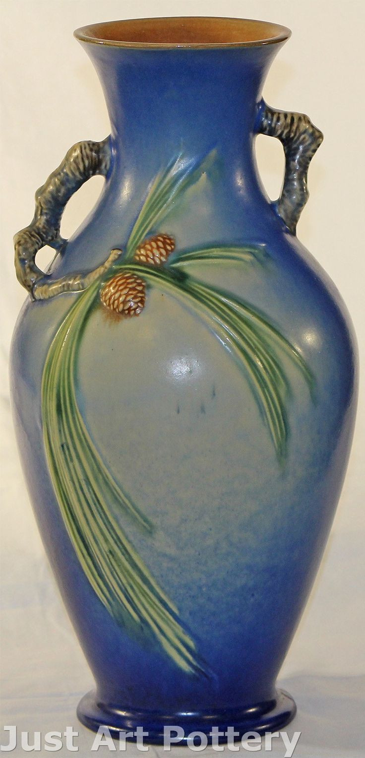 weller vase value of 254 best roseville pottery images on pinterest antique pottery intended for roseville pottery pine cone blue vase from just art pottery