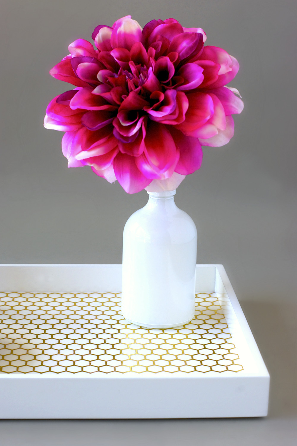 15 Recommended West Elm Honeycomb Vase 2024 free download west elm honeycomb vase of west elm tray makeover gold honeycomb pattern a charming project within west elm tray makeover via a charming project