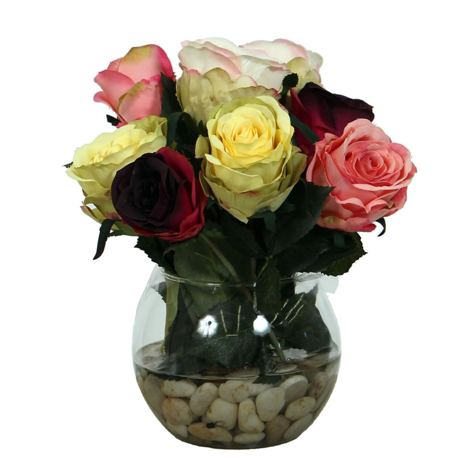 19 Stylish What is A Rose Bowl Vase 2024 free download what is a rose bowl vase of how to arrange flowers in a bowl vase flowers healthy with 12 artificial multi color rose flower arrangement in gl bowl vase walmart