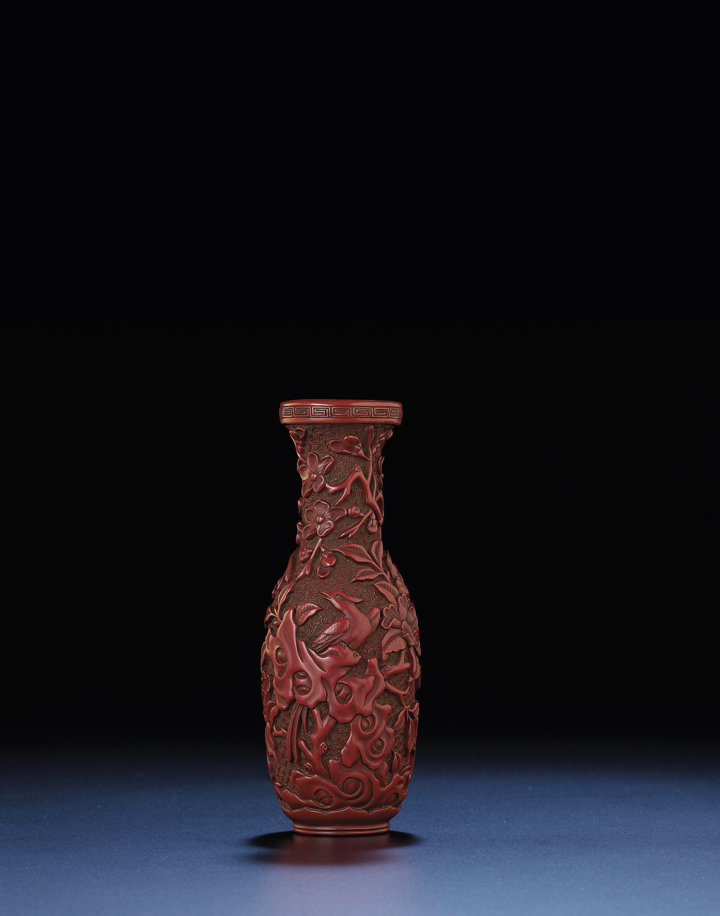 20 Wonderful White Cinnabar Vase 2024 free download white cinnabar vase of a very rare ming carved cinnabar lacquer vase ming dynasty late inside lot 3836