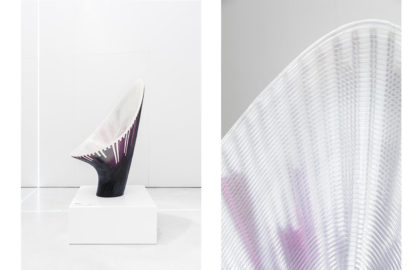 zaha hadid vase of zaha hadid gallery london design festival with bow and rise 3d printed chairs a zaha hadid architects for nagami a photograph delfino sisto legnani marco cappelletti